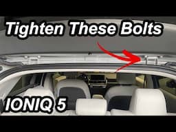 Infamous Ioniq 5 Trunk Rattle Fixed By Tightening Some Bolts For One Owner!