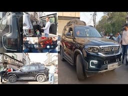 Scorpio N Modified | Maybach Grill For Scorpio N | Matrix Tail Lights For Scorpio N
