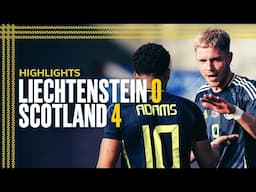 🎩Adams Hat-Trick Hero | Liechtenstein 0-4 Scotland | International Friendly | Scotland National Team