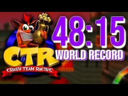 [WORLD RECORD] Crash Team Racing Any% (No Major Glitches) - 48:15