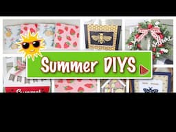 🍉*MUST SEE* Summer Decor DIYS | Easy & Budget Friendly Ideas🍓
