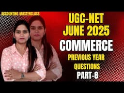 UGC NET Commerce Previous Year Question Paper | Commerce PYQ | Paper 2 | UGC NET Commerce PYQ 2025