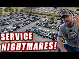 Packed Service Lots at Every Dealer… Except Toyota?!