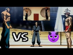 Baki Hanma vs Retsu Kaioh DUBBED HD REMASTERED!! 💯🤯💪❤️🍿👌