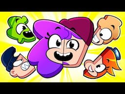 Body Puzzle Challange 🧩 Where Is Daddy? 🕵️‍♂️ Help Viv and Denny find Daddy| Funny Kids Cartoons