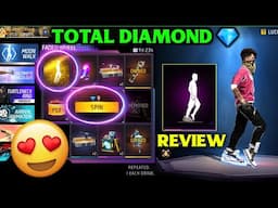 NEW MOON WALK FADED WHEEL EVENT FREE FIRE | MOON WALK TOTAL DIAMOND- GARENA FREE FIRE NEW EVENT