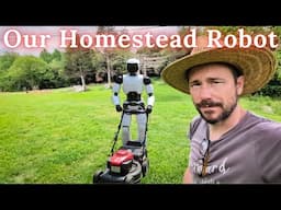We got a Robot to help on the Homestead // Ecovacs Goat A3000 Lidar Robot Mower Review