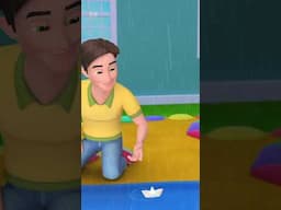 Row Row Row Your Boat #shorts #nurseryrhymes #babysongs #cartoonvideos #babybigcheese