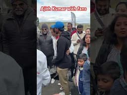 Ajith sir with Shruti Nallappa at Spa-Francorchamps Belgium