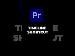 🔥How to Close Timeline gaps shortcut #adobepremierepro #premierepro #premiereprotamil