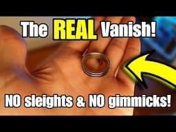 It ACTUALLY Vanishes! (Visual Magic Tutorial)
