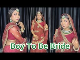 Beautiful Male to Female Makeup Transformation Tutorial / Boy To Be Bride