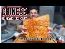 CRISPY PORK BELLY - Chinese Recipe - Easier Than You Think Recipe - BEST RESULTS