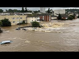West Virginia chaos today!! An unprecedented flood devastated Ohio County