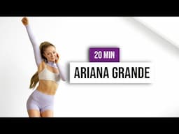 20 MIN ARIANA GRANDE HIIT DANCE WORKOUT | Full Body, Home Workout, No Equipment