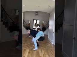Crab walking our way into summer? #husband #wife #challenge #viral #lol #comedy