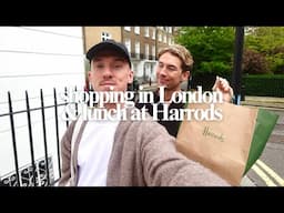 A DAY IN LONDON | HARRODS FOOD HALL | REGENT ST SHOPPING HAUL | H&M, AESOP, COS, ALO, BYREDO | VLOG