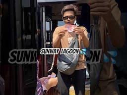Sunway Lagoon Water 💦 Park 😍🥰 #minivlog #picnic #sunwaylagoon #fiesta #waterpark #shorts