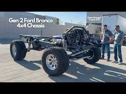 First Look: Our New 1978-79 Ford Bronco Chassis with Supercharged Coyote | FFG x PBFab Gen 2