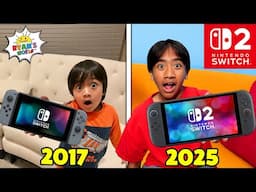 Ryan Grew Up with Nintendo Switch… Now He’s Playing on Nintendo Switch 2!
