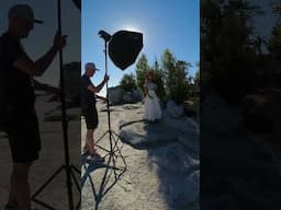 One light portrait! Country girl photoshoot #cheetahstand #photoshoot