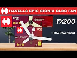 Havells Epic Signia BLDC+ Fan Review: Smart Features & Quiet Operation | Best BLDC Fan in 2025