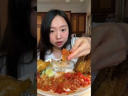 whats the best way to eat fried chicken? #mukbang #spicyfood