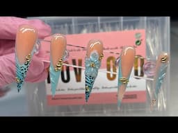 𝒲𝒶𝓉𝒸𝒽 𝓂𝑒 𝓂𝒶𝓀𝑒 𝒶𝒸𝓇𝓎𝓁𝒾𝒸 𝓅𝓇𝑒𝓈𝓈 𝑜𝓃 𝓃𝒶𝒾𝓁𝓈 | Acrylic Press On Nails Tutorial