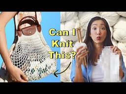 Can I knit a designer bag?