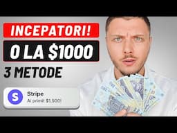 CUM SA FACI BANI PE TELEFON - 0 la €1000 ca incepator in 2025