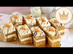 🥕SAFTIGEN KAROTTENKUCHEN MIT ZITRONEN-FRISCHKÄSE-CREME ZU OSTERN BACKEN!🍋 REZEPT VON SUGARPRINCESS🥕