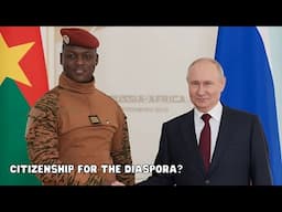 Do I Think Burkina Faso Will Give Black Americans Citizenship..I'm Not Sure.