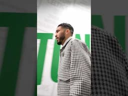 Jayson Tatum ARRIVES for Game 5