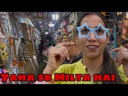 Exploring Delhi Sadar Bazar😍 | Bhar Bhar K Shopping ki Aaj To😍| Vlog-48