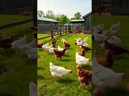 Chicken #farm #birds #shorts #DreamScreenAI