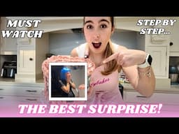 THE BEST SURPRISE l a must watch l step be step cake tutorial l baking haul