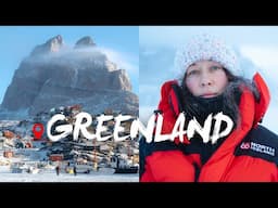 I traveled 600km NORTH of the Arctic Circle to Uummannaq, the Heart-Shaped Island in Greenland