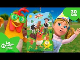 Música y Diversión 🎊 LA GRANJA DE ZENON | Canciones Infantiles (30min) | El Reino Infantil