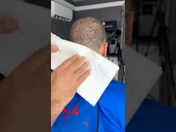 Always clean your clients. You never know what nastiness is on their skin after a fresh cut.