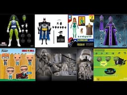 ACTION FIGURE NEWS! McFarlane Batman Mezco Funko Super7 & More! April 25th 2025