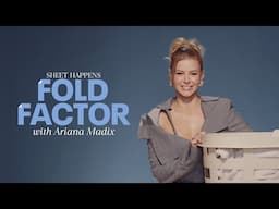 Ariana Madix Ranks The Valley Couples While Folding a Fitted Sheet | Fold Factor | Good Housekeeping