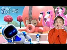 ASTRO BOT Rescues His Friends in SKY GARDEN | Gameplay with Ima and Jessy #5