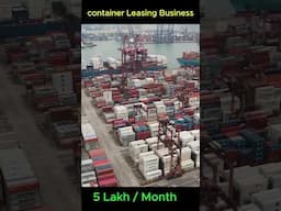 Earn ₹1 Lakh/Month with Shipping Container Rental #lowinvestmentbusiness #shorts  #business