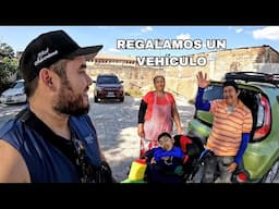 LE CAMBIAMOS LA VIDA A ESTA FAMILIA SALVADOREÑA! 🥹 regalamos un vehículo 🚘