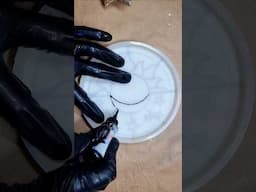 UV EPOXY RESIN creations that are at a whole new level..#resincrafts #shortvideo #epoxyresin