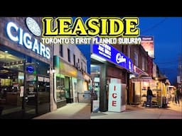 Toronto's 1st Model Town Suburb? A Night Walk South Down The Exclusive Bayview-Leaside Retail Strip