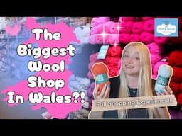 Wales’ Biggest Yarn Store! 🧵✨ Step Inside the Viral Wool Shop Llandudno + Seaside Waffle & Ice Cream