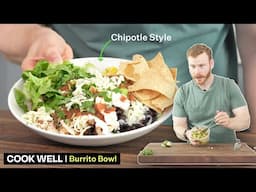 A 17 minute big ass Chicken burrito bowl.