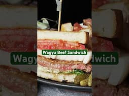 #Wagyu + panko crust + crisp veggies = a sandwich no one can resist.