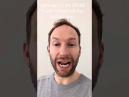 How did IGCSE Paper 1 go? Need help preparing for paper 2? Join me for my Paper 2 Revision Day